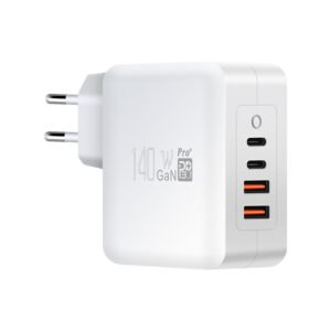WEP-140-CCAA GaN 140W GaN充電器、EU、UK、US、AUSプラグ付き