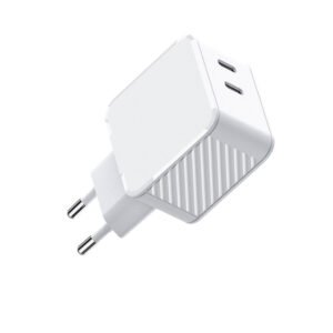 Adaptador WET-65-CC 65W GaN personalizado en blanco y negro